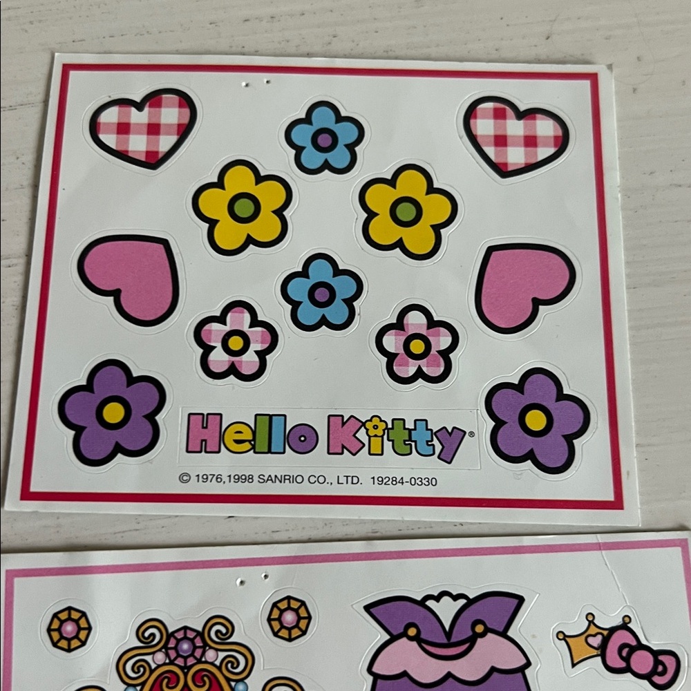1998 Hello Kitty Sticker Collection - Picture 3 of 7